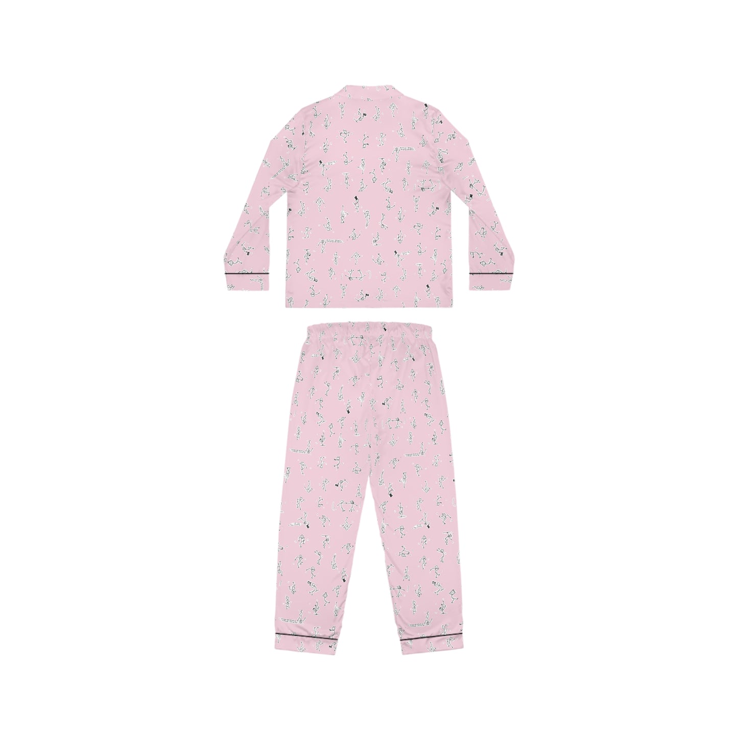 Whimsical Women's Satin Pajamas