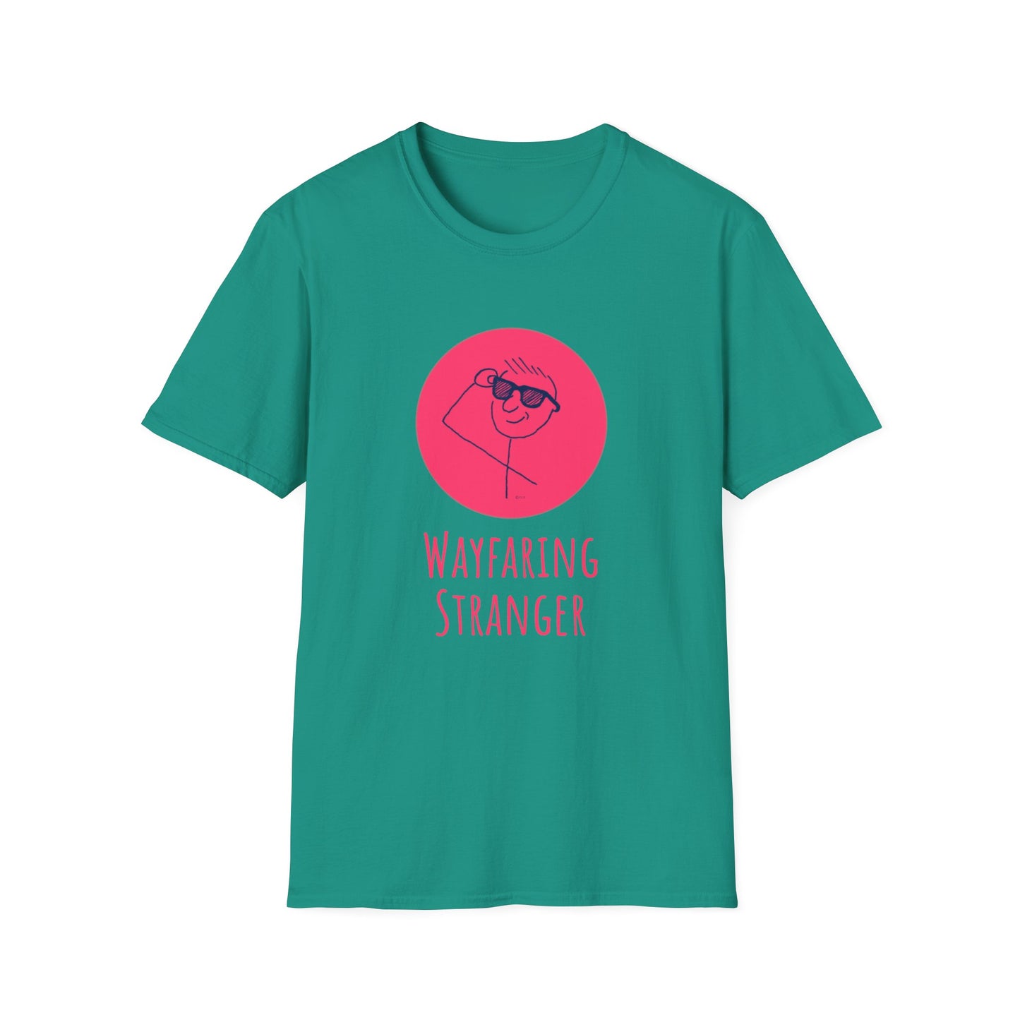 Wayfaring Stranger Unisex Softstyle T-Shirt