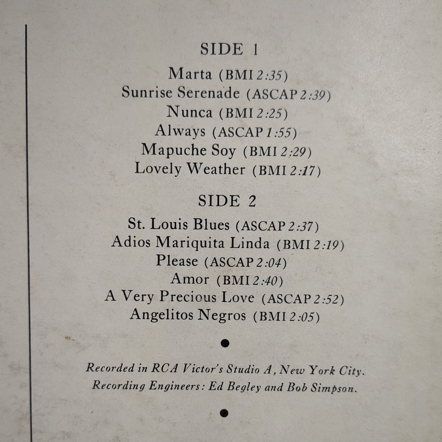 Vinyl The Mellow Guitar Moods of Los Indios Trabajeras