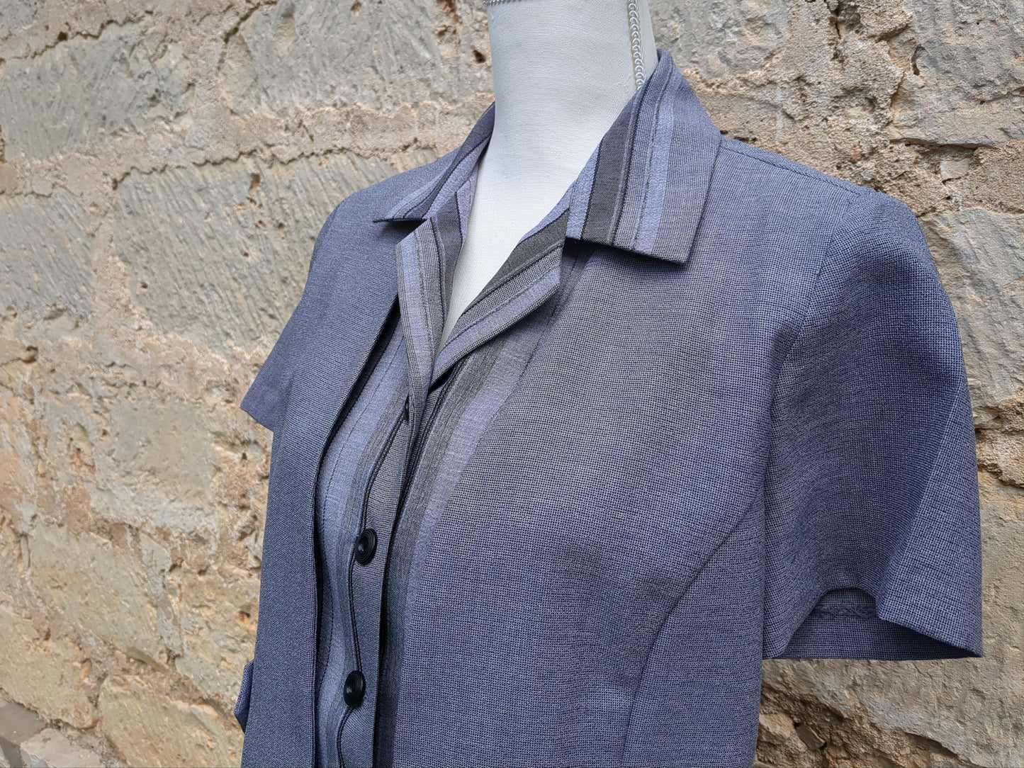 Perceptions Gray Pantsuit for Women Vintage