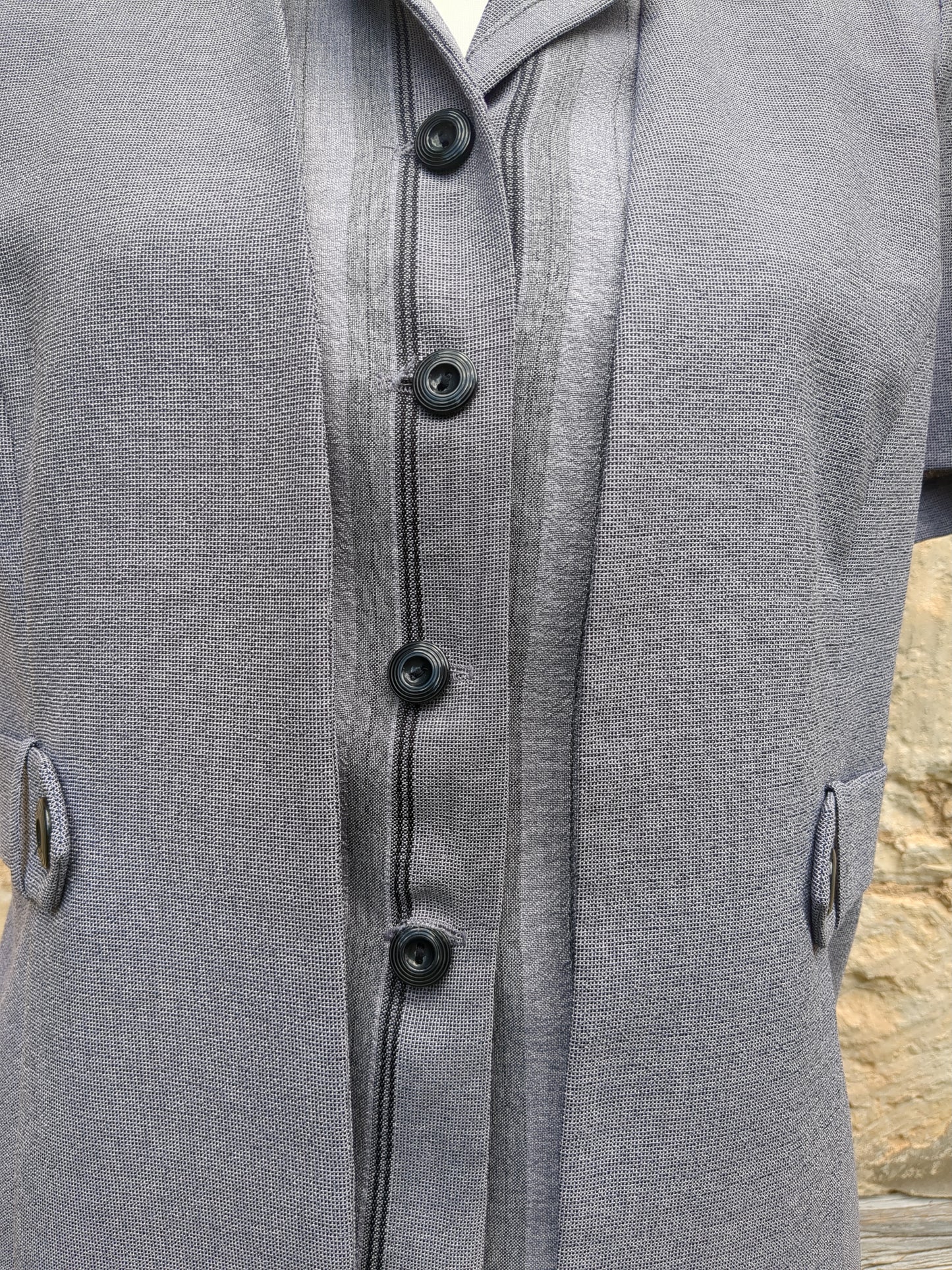 Perceptions Gray Pantsuit for Women Vintage