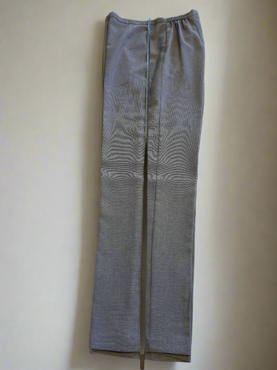Gray pants on a white background