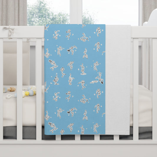 Whimsical Soft Fleece Baby Blanket