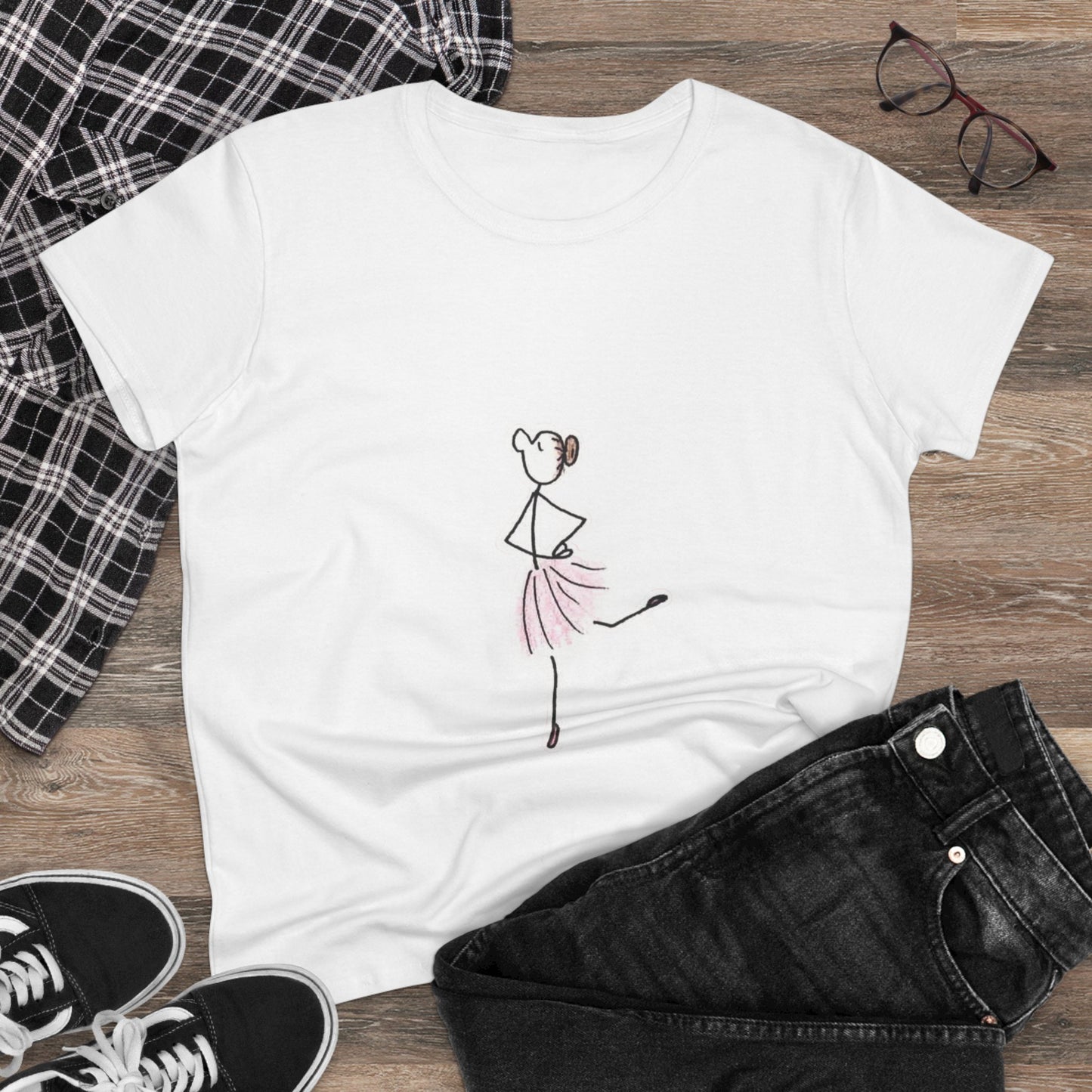 Whimsical Ballerina Women's Tee