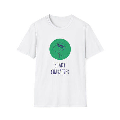 Shady Character Whimsical Unisex Softstyle T-Shirt