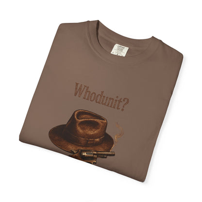 Whodunit Themed Unisex T-Shirt | Mystery Lover's Apparel, Detective Gift, Casual Wear, Fun Statement Tee