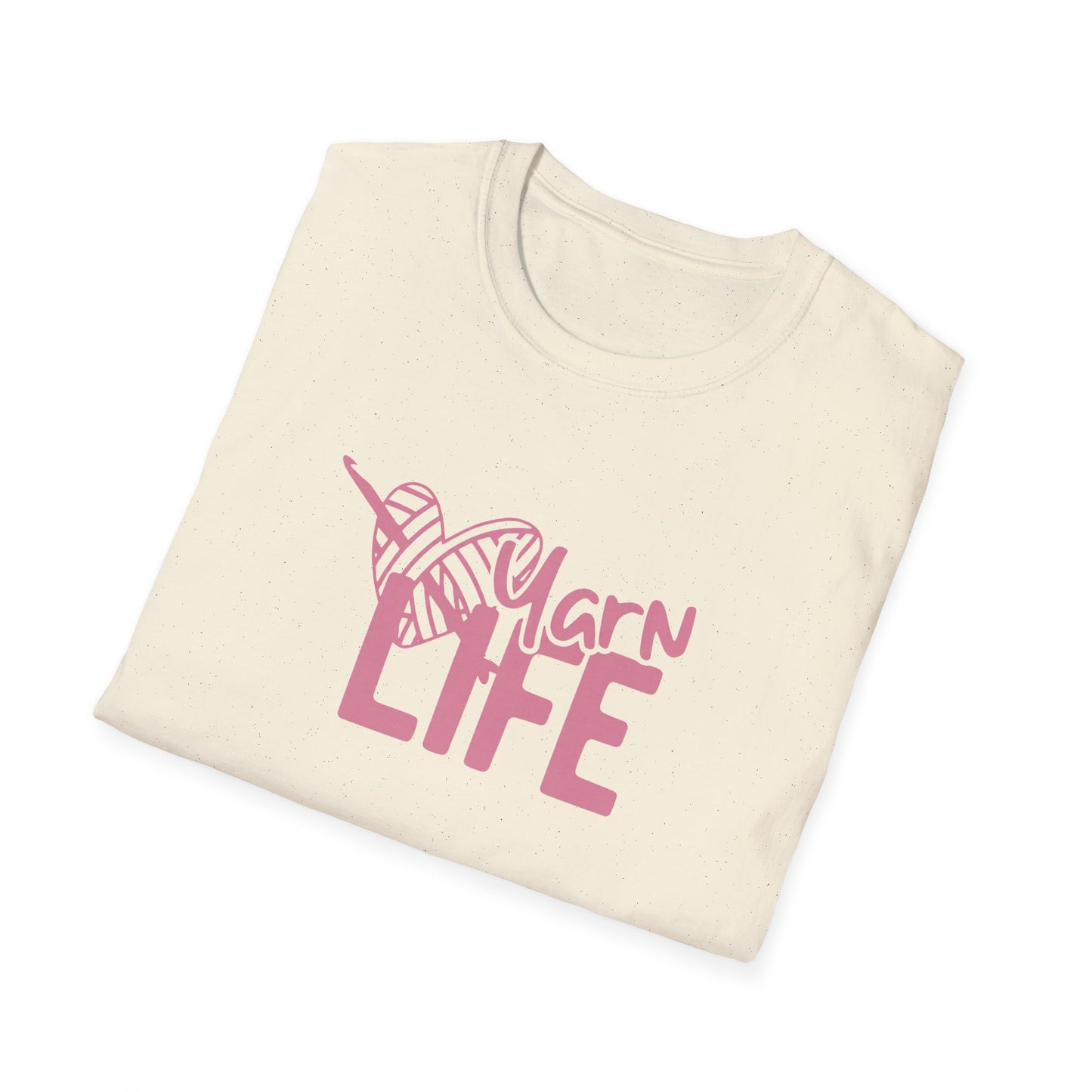 Yarn Life T-Shirt | Knitting Crochet Graphic Tee
