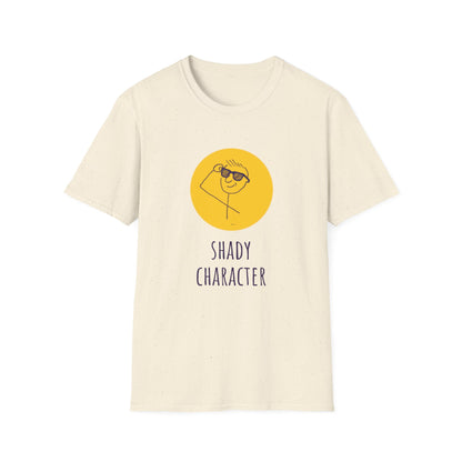 Shady Character Whimsical Unisex Softstyle T-Shirt