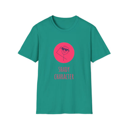 Shady Character Whimsical Unisex Softstyle T-Shirt