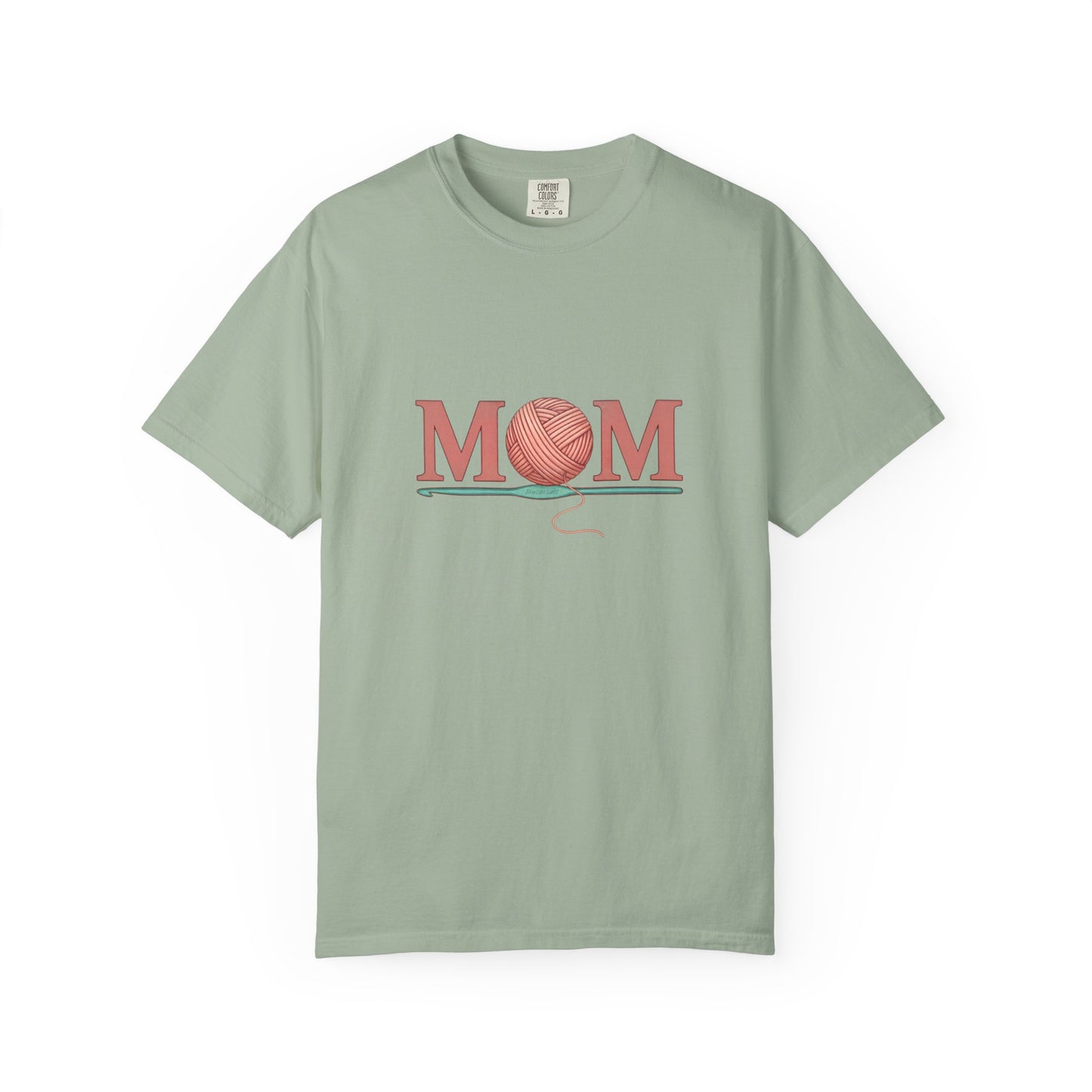 Yarn Ball MOM T-Shirt | Knitting Mom Tee, Craft Mom Shirt
