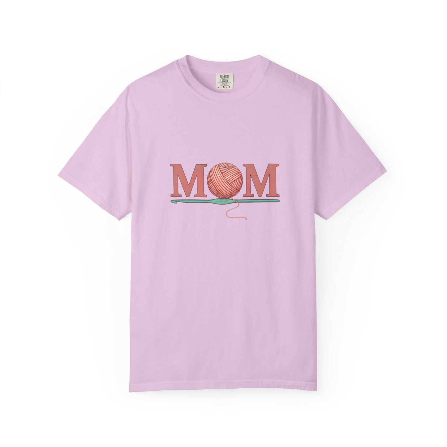 Yarn Ball MOM T-Shirt | Knitting Mom Tee, Craft Mom Shirt
