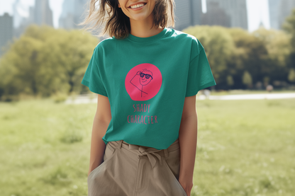 Shady Character Whimsical Unisex Softstyle T-Shirt