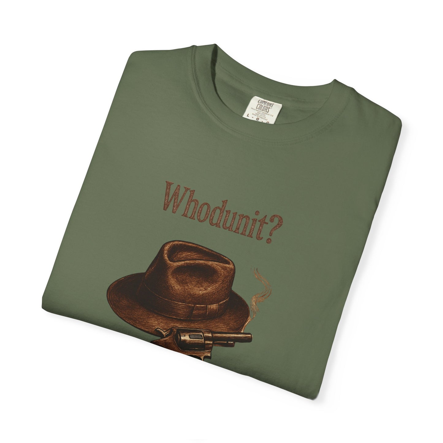 Whodunit Themed Unisex T-Shirt | Mystery Lover's Apparel, Detective Gift, Casual Wear, Fun Statement Tee