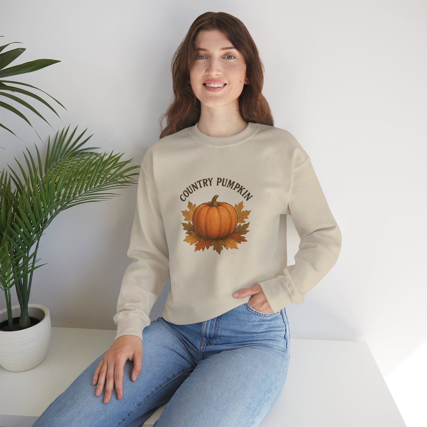 Country Pumpkin Fall Sweatshirt