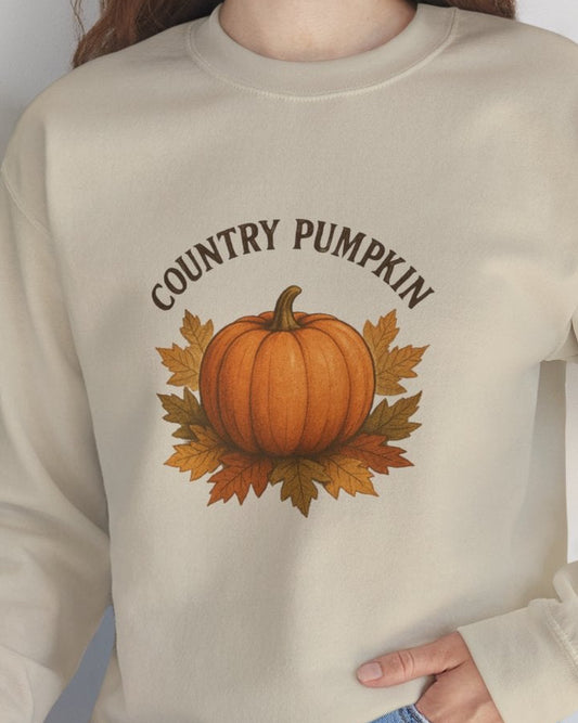 Country Pumpkin Fall Sweatshirt