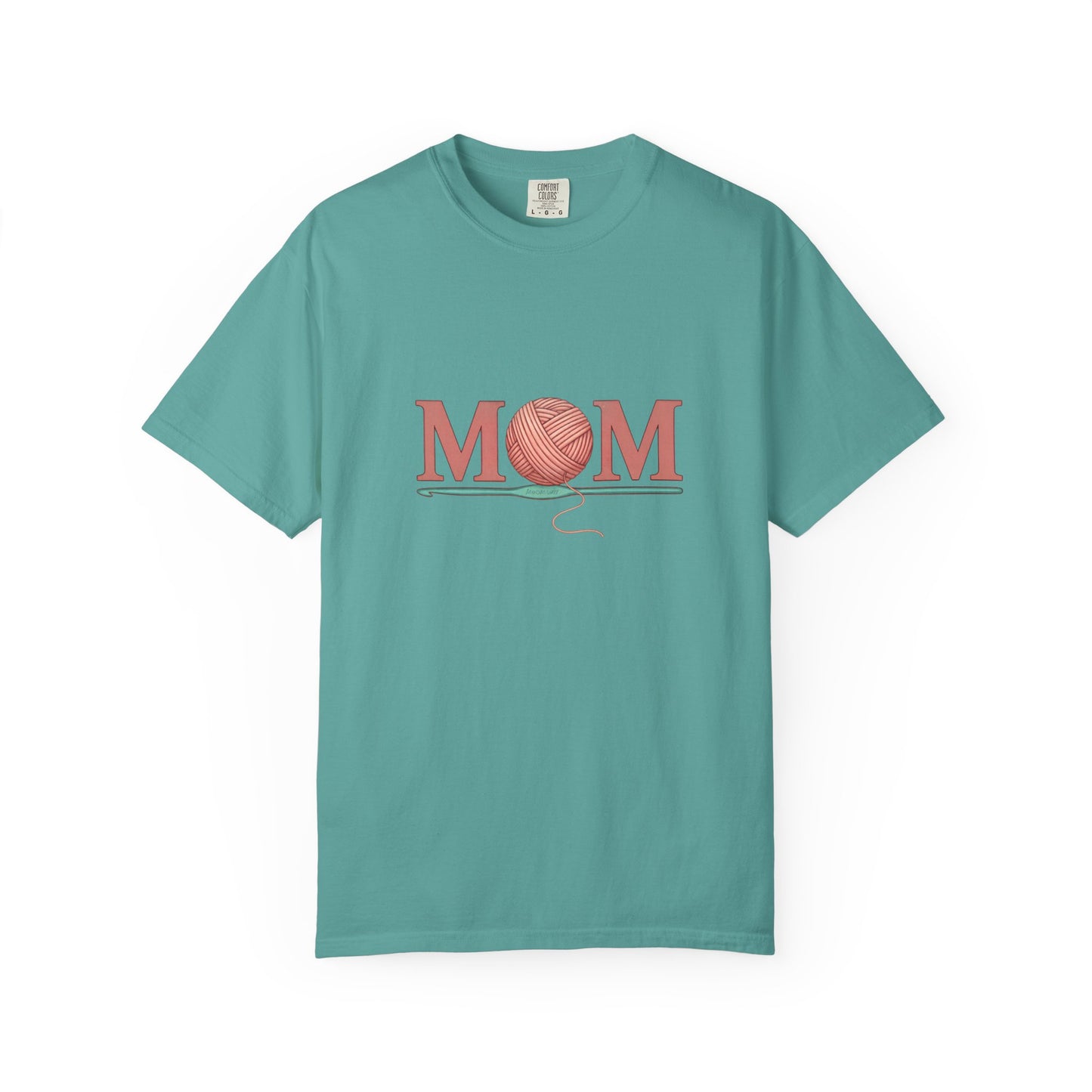 Yarn Ball MOM T-Shirt | Knitting Mom Tee, Craft Mom Shirt