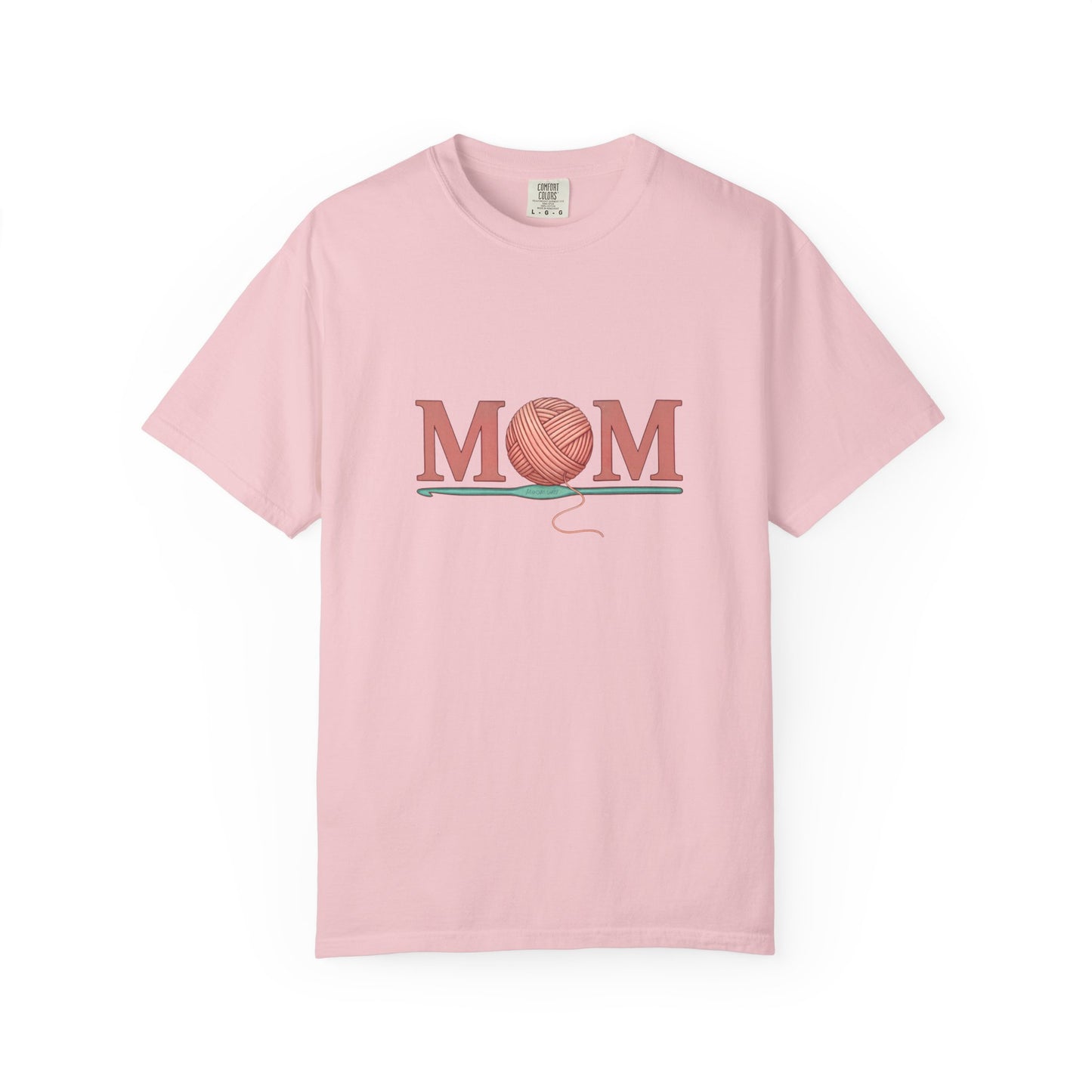 Yarn Ball MOM T-Shirt | Knitting Mom Tee, Craft Mom Shirt