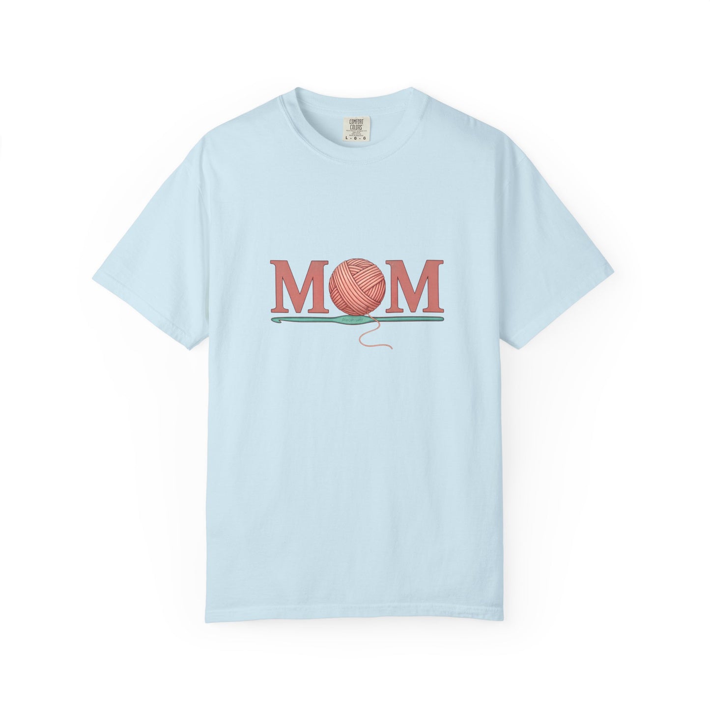 Yarn Ball MOM T-Shirt | Knitting Mom Tee, Craft Mom Shirt