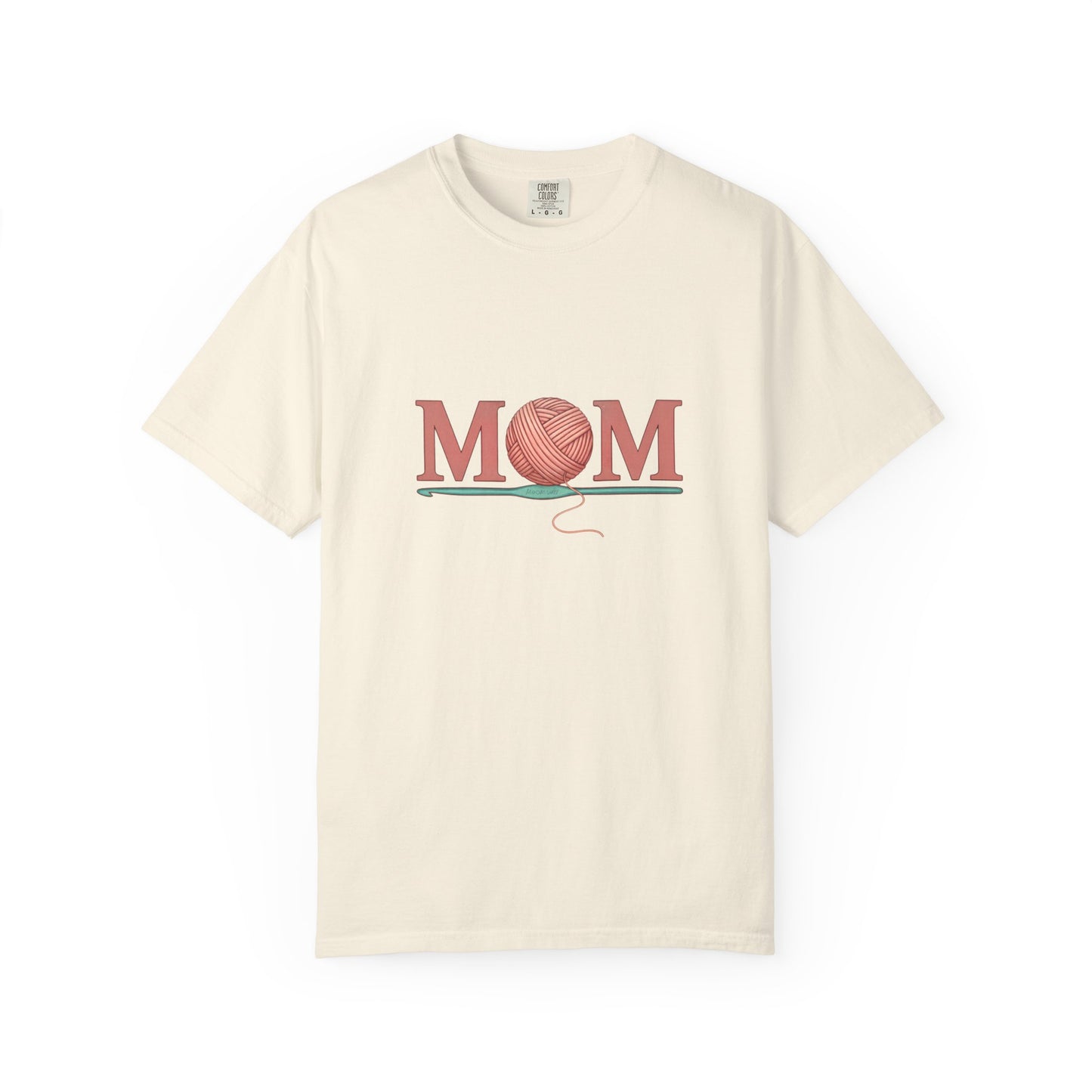 Yarn Ball MOM T-Shirt | Knitting Mom Tee, Craft Mom Shirt