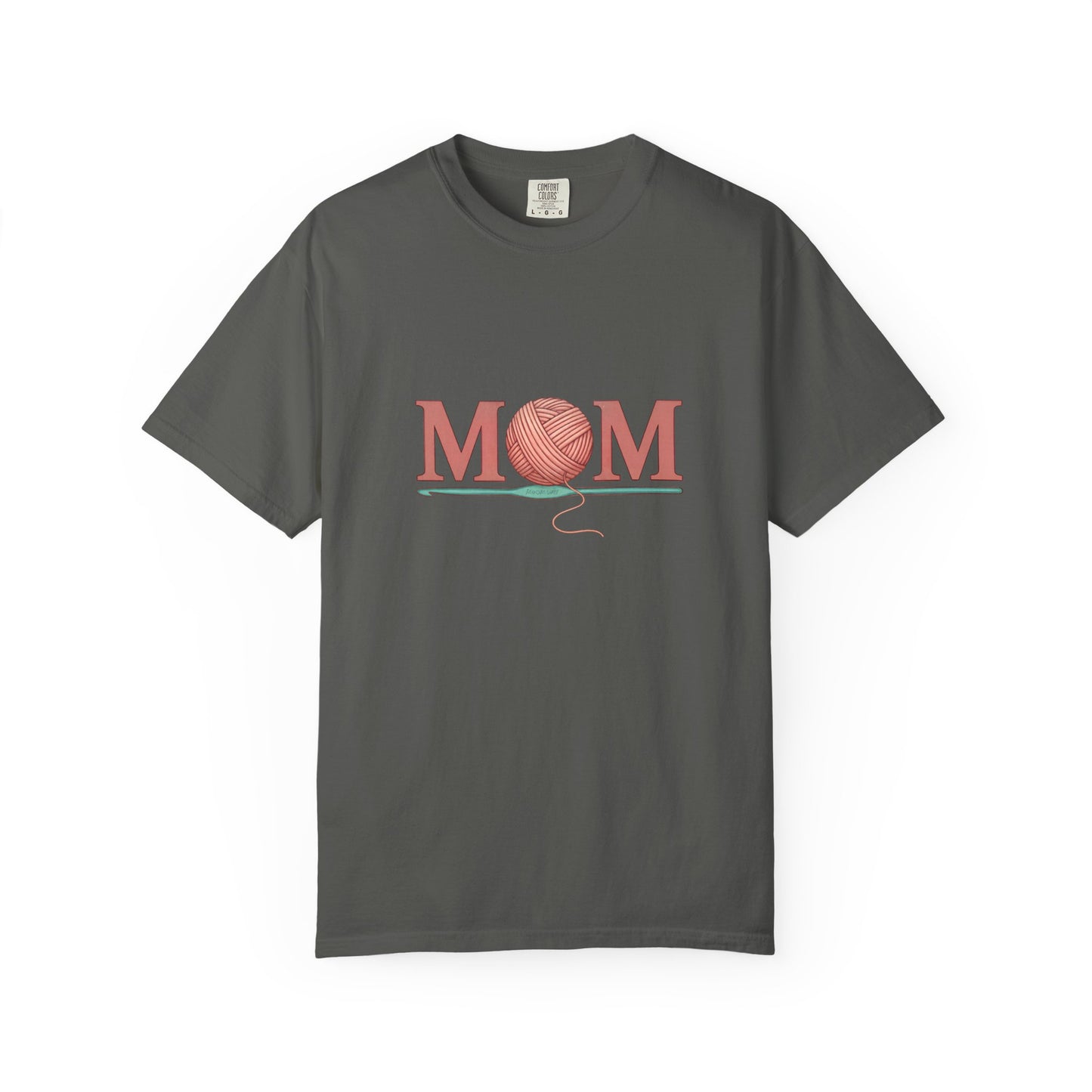 Yarn Ball MOM T-Shirt | Knitting Mom Tee, Craft Mom Shirt