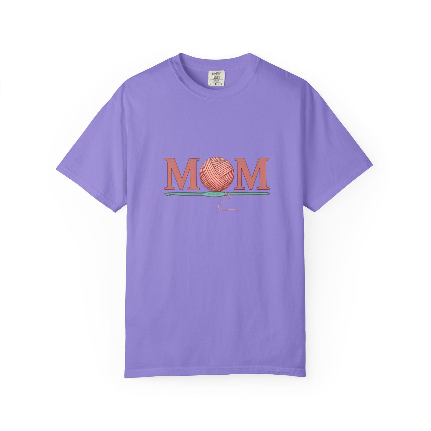 Yarn Ball MOM T-Shirt | Knitting Mom Tee, Craft Mom Shirt