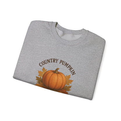 Country Pumpkin Fall Sweatshirt