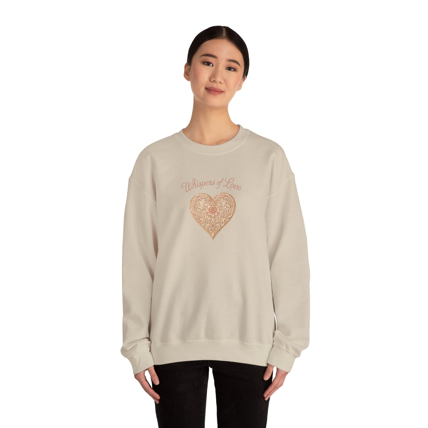 Whispers of Love Unisex Crewneck Sweatshirt
