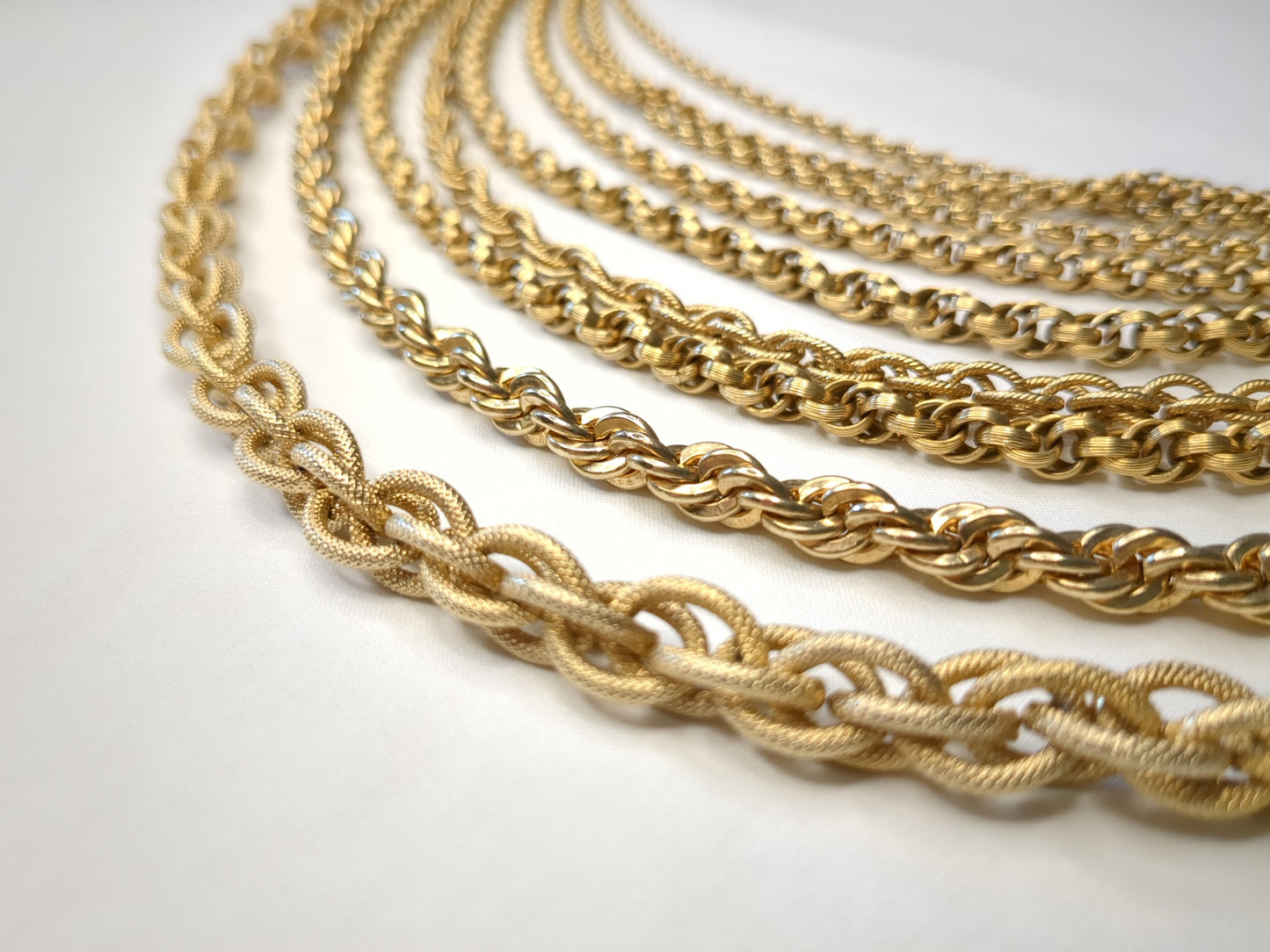 Gold-Tone Multistrand Castlecliff Necklace