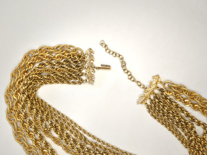 Gold-Tone Multistrand Castlecliff Necklace