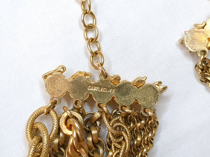 Gold-Tone Multistrand Castlecliff Necklace