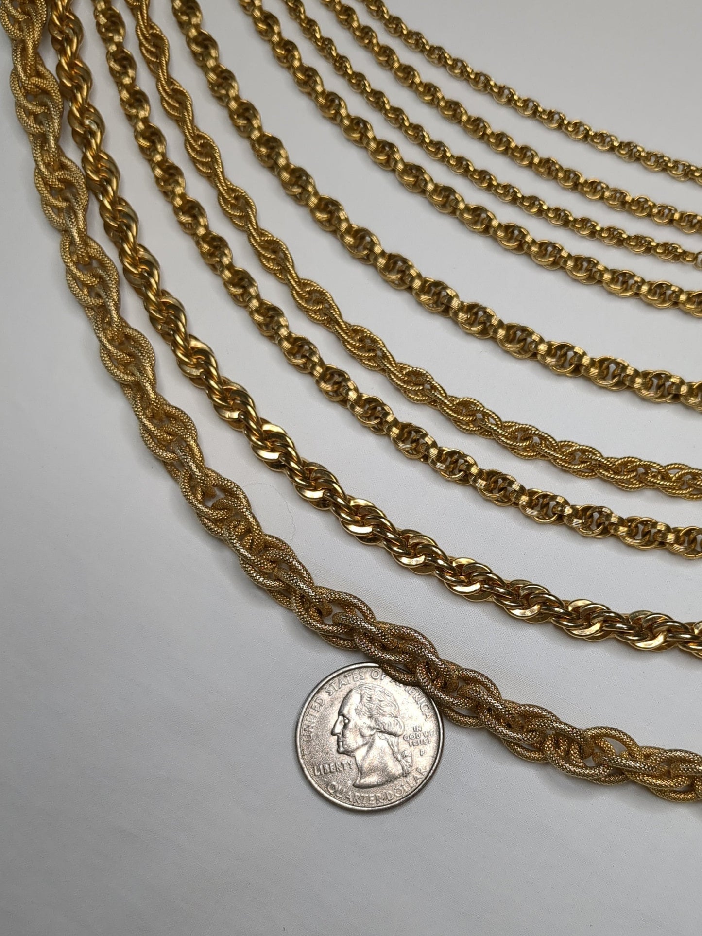 Gold-Tone Multistrand Castlecliff Necklace