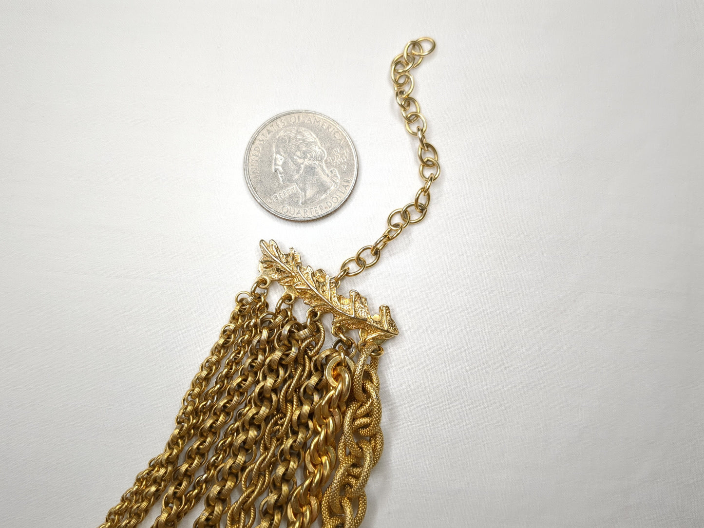 Gold-Tone Multistrand Castlecliff Necklace