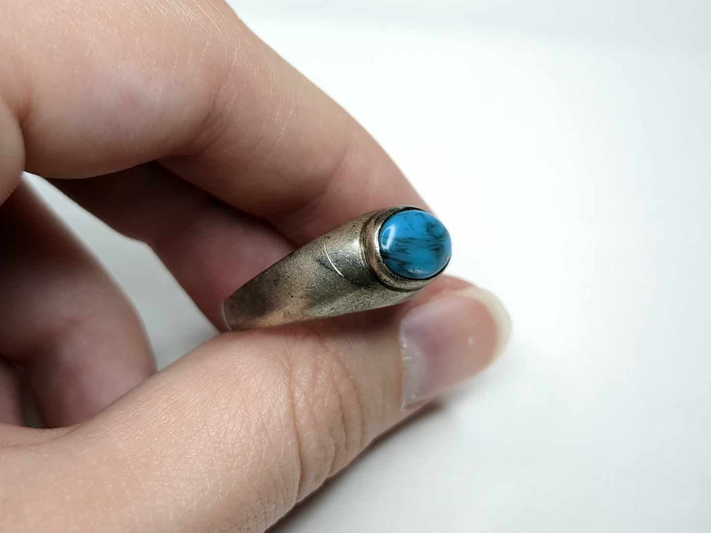 Silver & Turquoise Ring