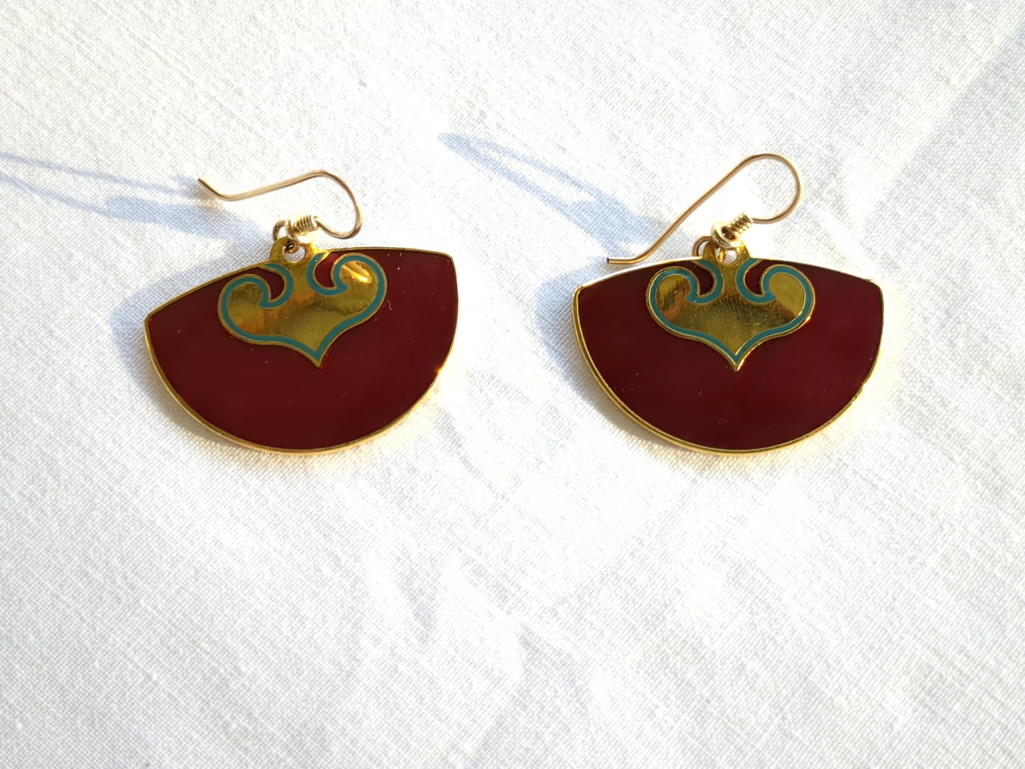 Laurel Burch Fan Earrings