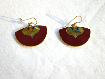 Laurel Burch Fan Earrings