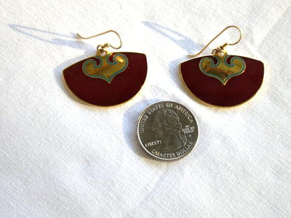 Laurel Burch Fan Earrings