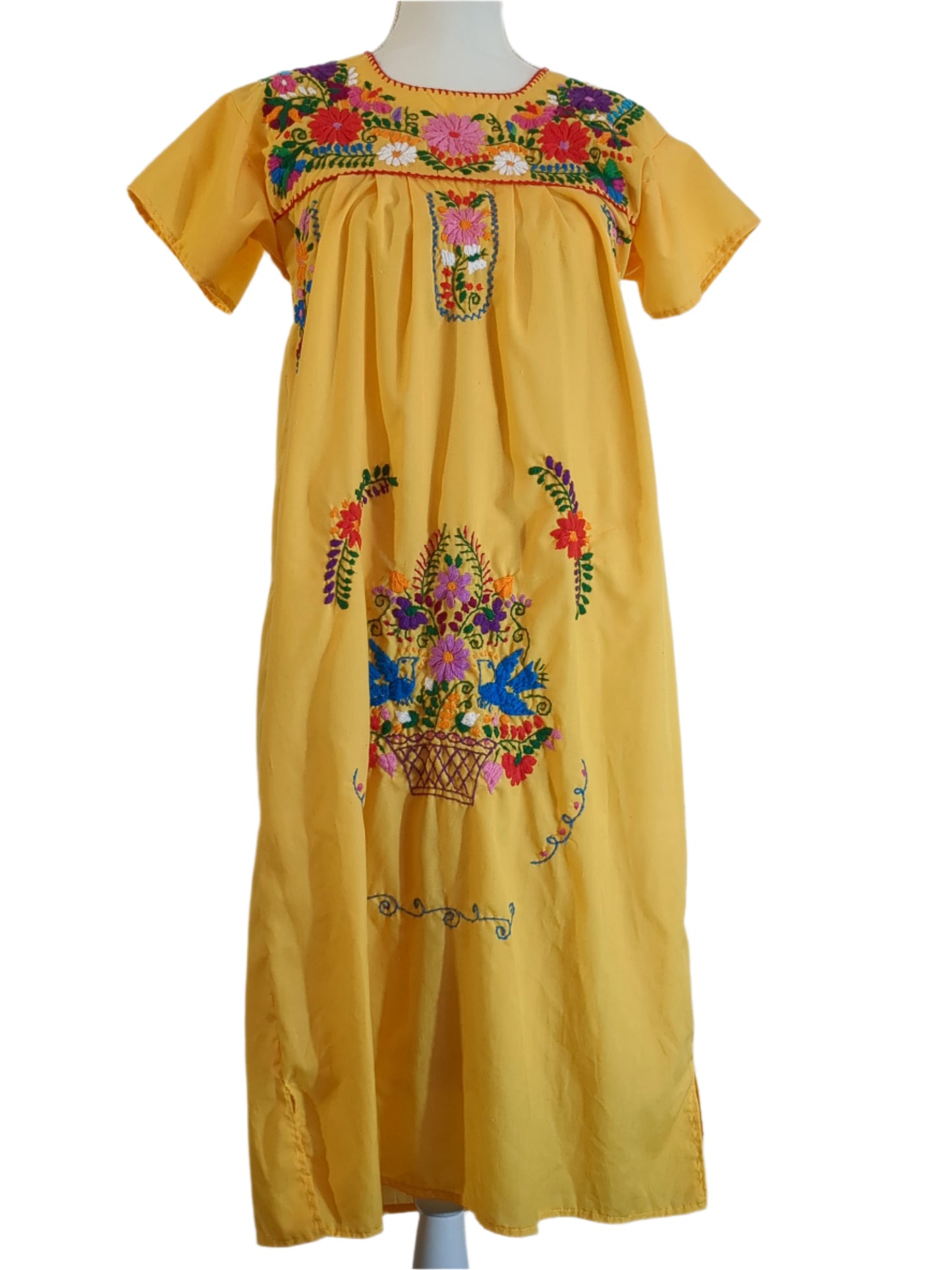 Yellow Latin Dress