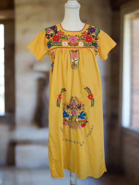 Yellow Latin Dress