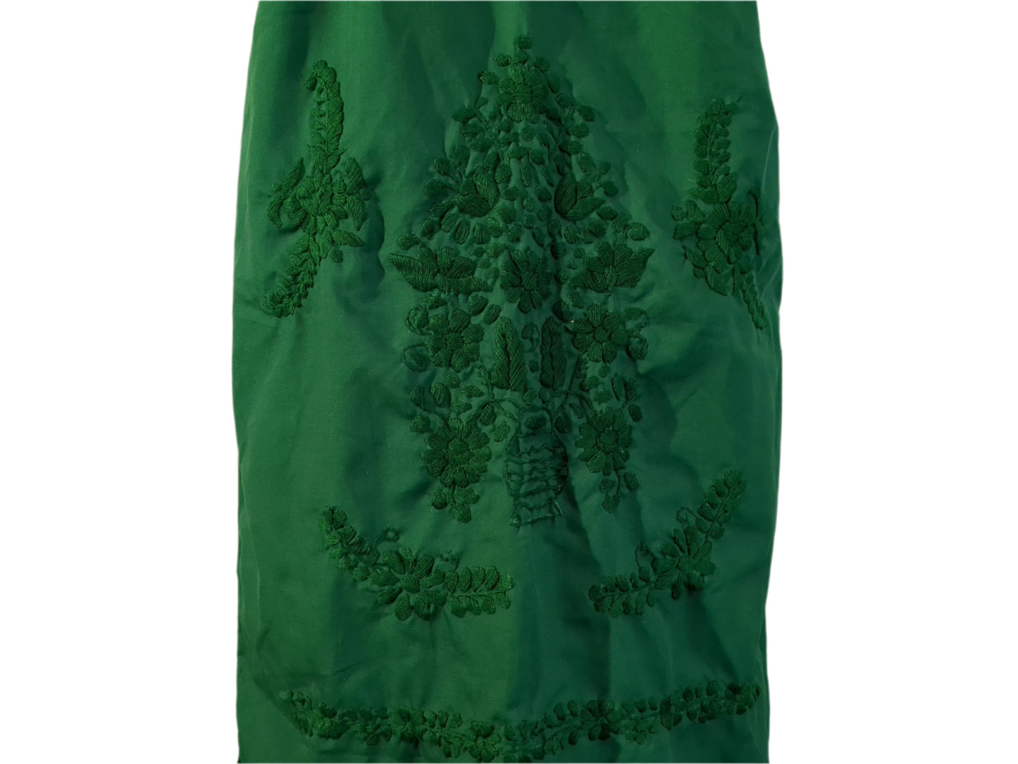 NWT Green Embroidered Latin Dress