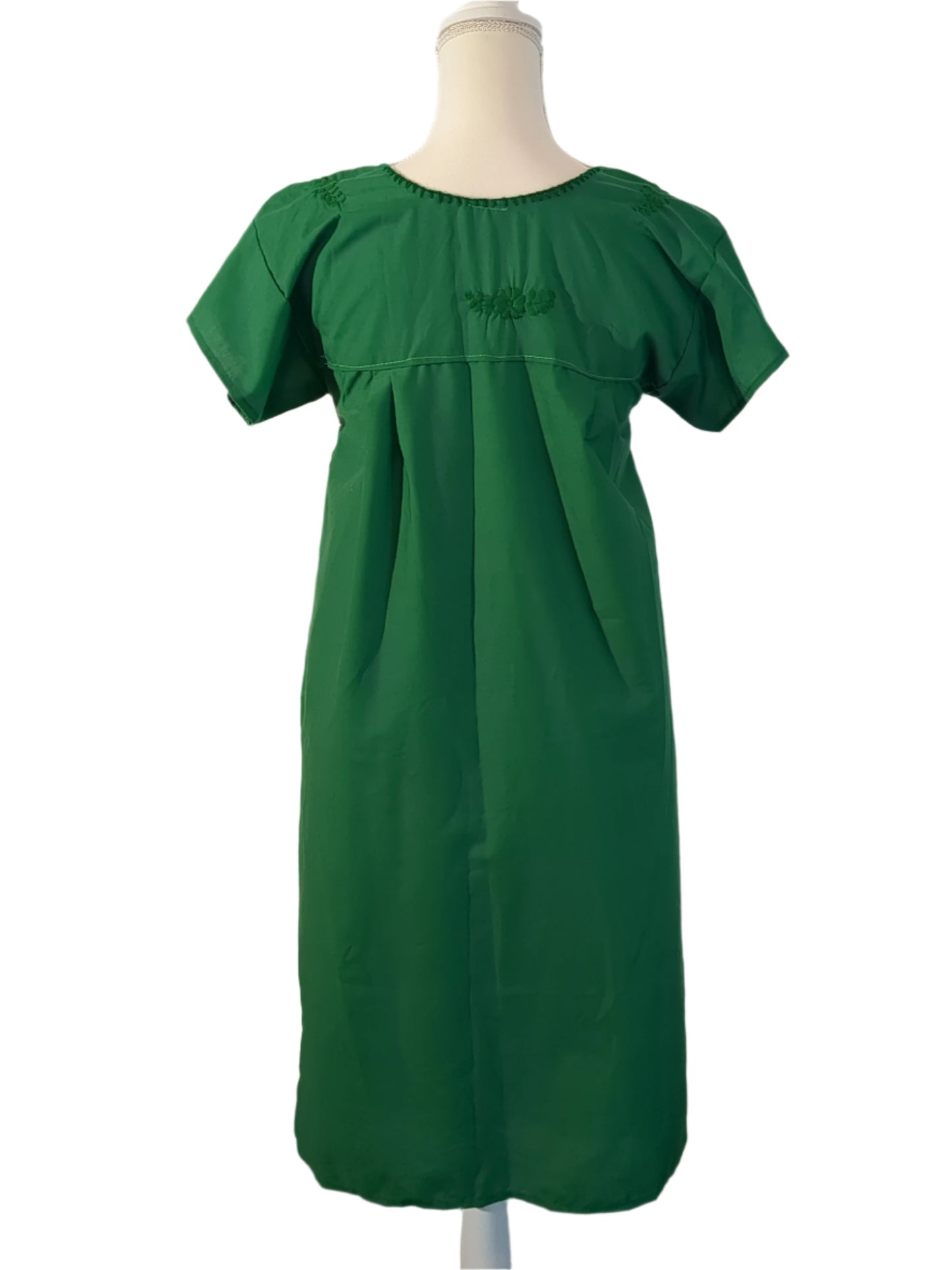 NWT Green Embroidered Latin Dress