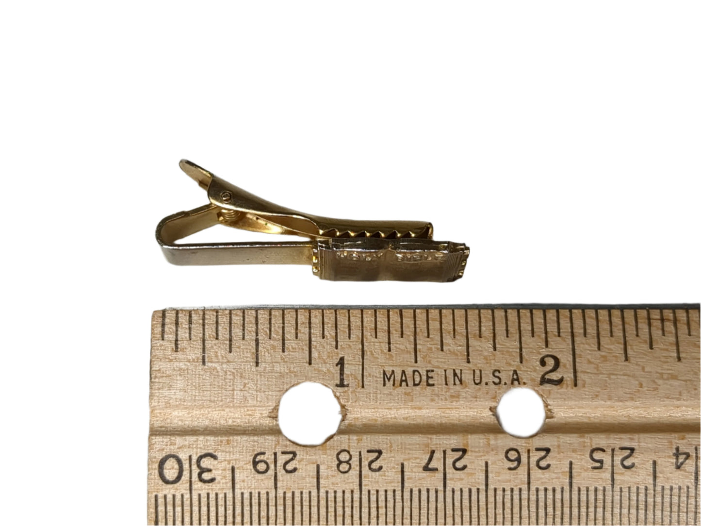 Gold-Tone Bible Tie Clip