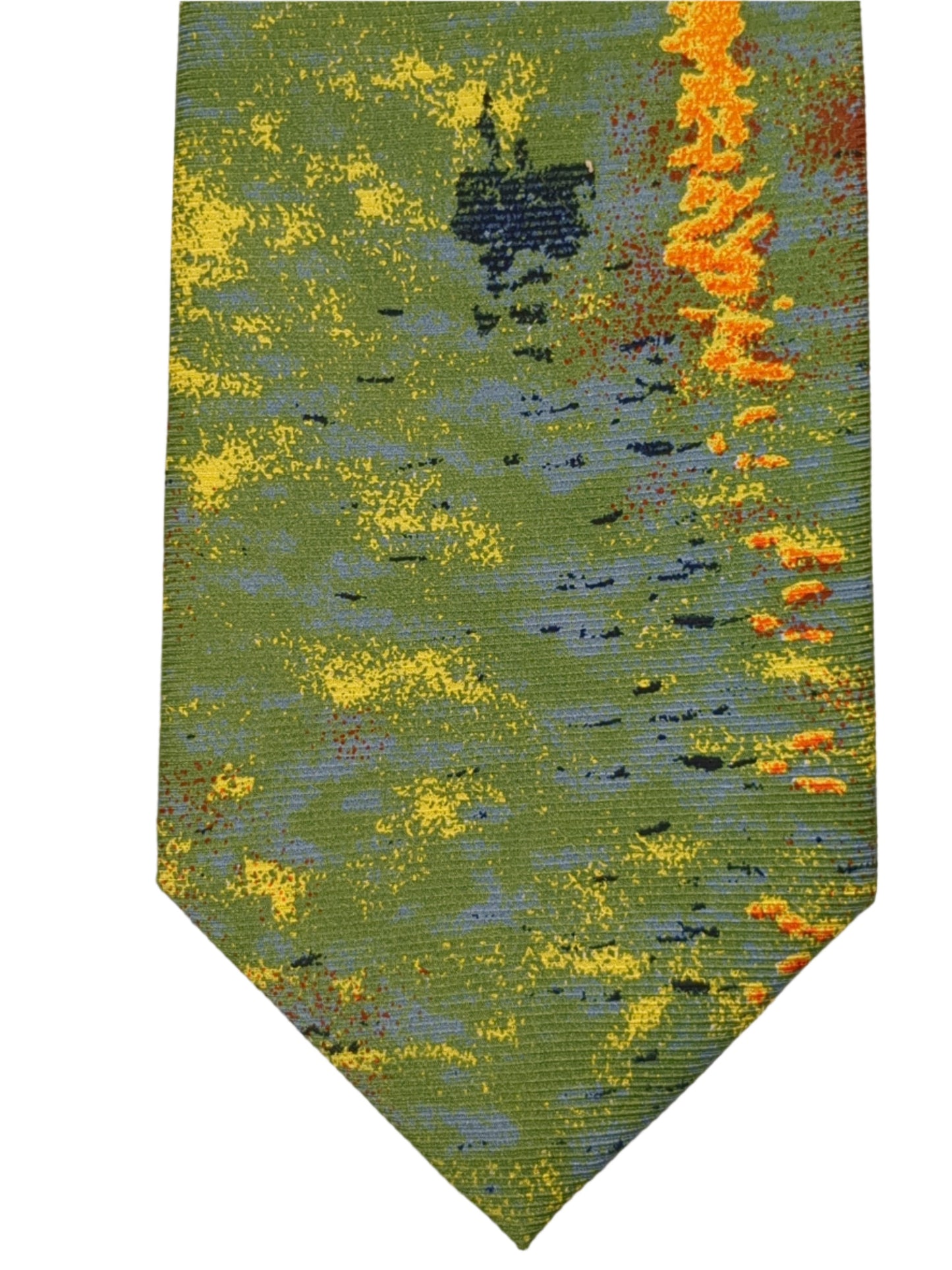 100% Silk Cravates De Collection Impressionist Tie