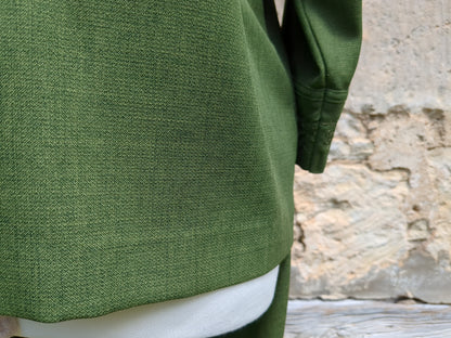 Alfred Dunner Forest Green Vintage Pantsuit