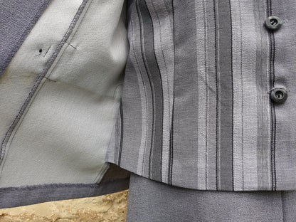 Perceptions Gray Pantsuit for Women Vintage