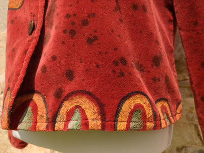 Painted Red Jacket