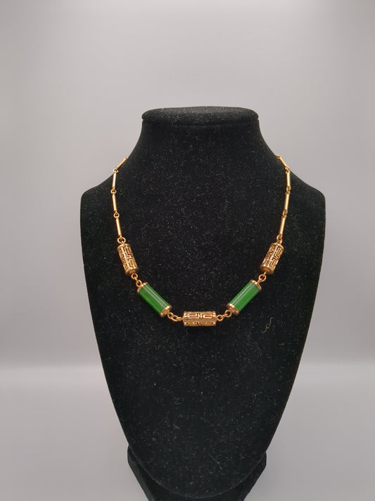 Vintage Sarah Coventry Asian Style Necklace