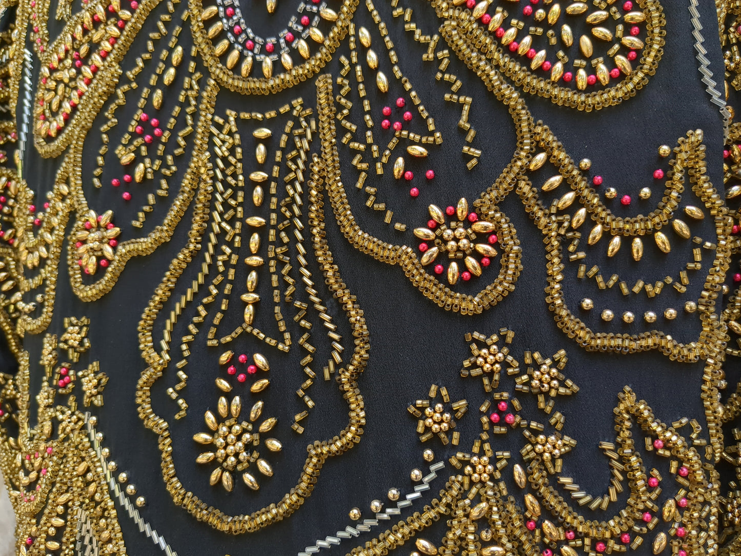 Diane Freis Vintage Beaded Silk Jacket Excellent Condition