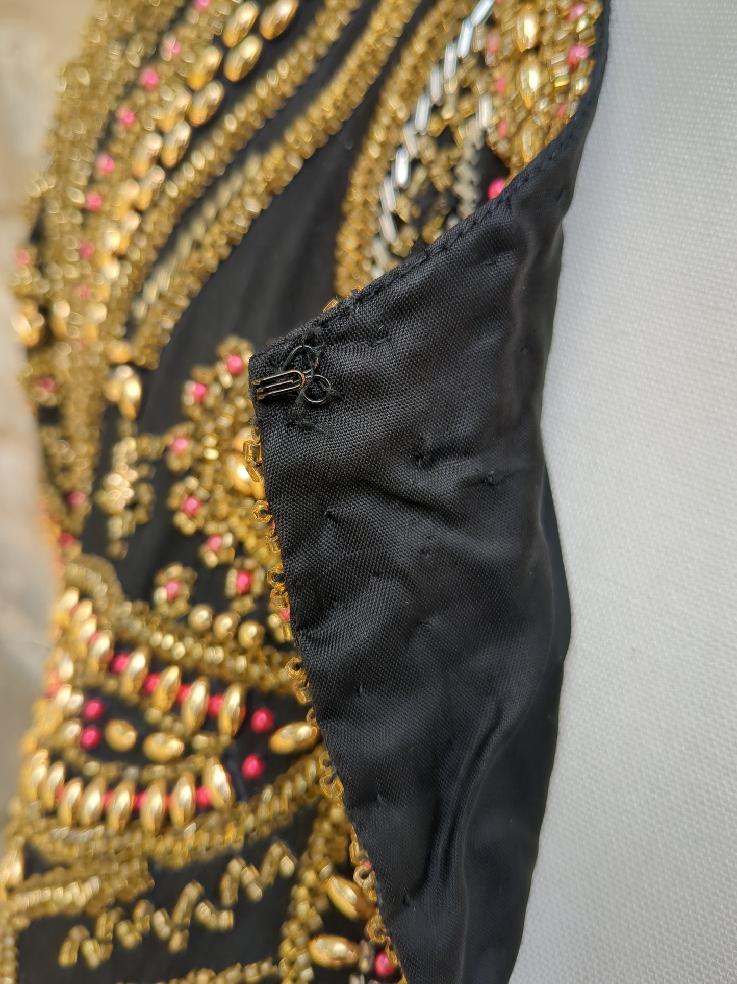 Diane Freis Vintage Beaded Silk Jacket Excellent Condition