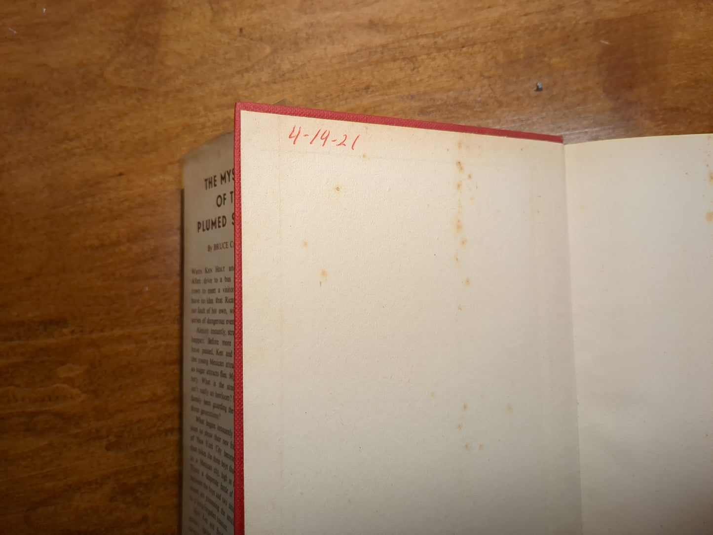 Ken Holt Mystery of the Plumed Serpent #17