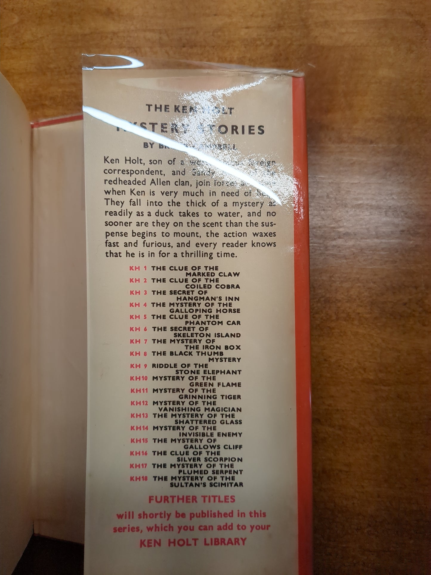 Ken Holt Mystery of the Plumed Serpent #17